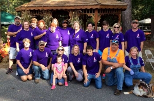 Some of Phenix City Health Care's staff members at the center's Family Day Picnic on Saturday, October 11, 2014.