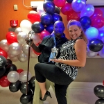 "Dancing with the Stars" winners Enterprise Health & Rehab Center's Roy Williams and Home Instead's Liz Woodard danced to "All the Single Ladies."