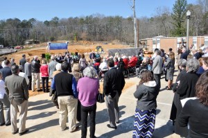 Groundbreaking ceremony at Fair Haven Retirement Community in Birmingham.