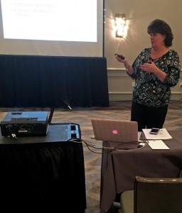 Katrina Magdon speaks at an ANHA educational seminar in March 2016.