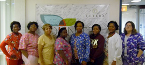 A group of employees from Montgomery Children's Specialty Center's first shift.