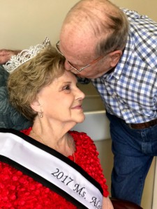 Ms. Alabama Nursing Home 2017 Sarah "Sally" Scott and Randall Scott.