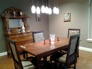 Private dining room inside a skilled nursing household at Fair Haven.