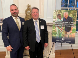 From the left: ANHA President & CEO Brandon Farmer and Alabama Speaker of the House Nathaniel Ledbetter.