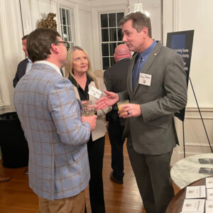 From the left, ANHA Board Chairman Bryan Jones, Dawn Starnes and Representative Jerry Starnes.